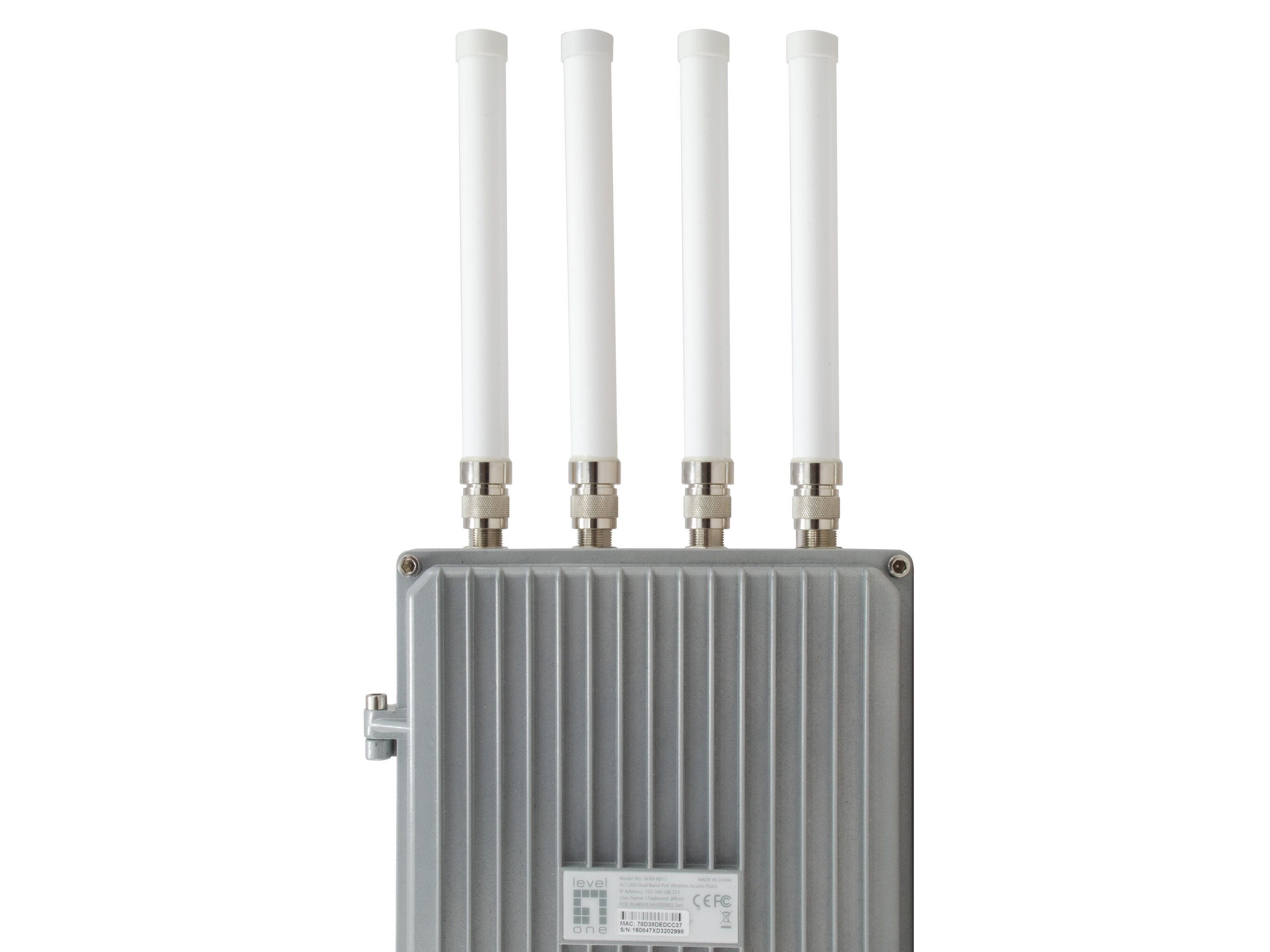 Antena Level One Omnidireccional Dual Band 5dbi/8dbi 2.4ghz / 5ghz Interior/Exterio