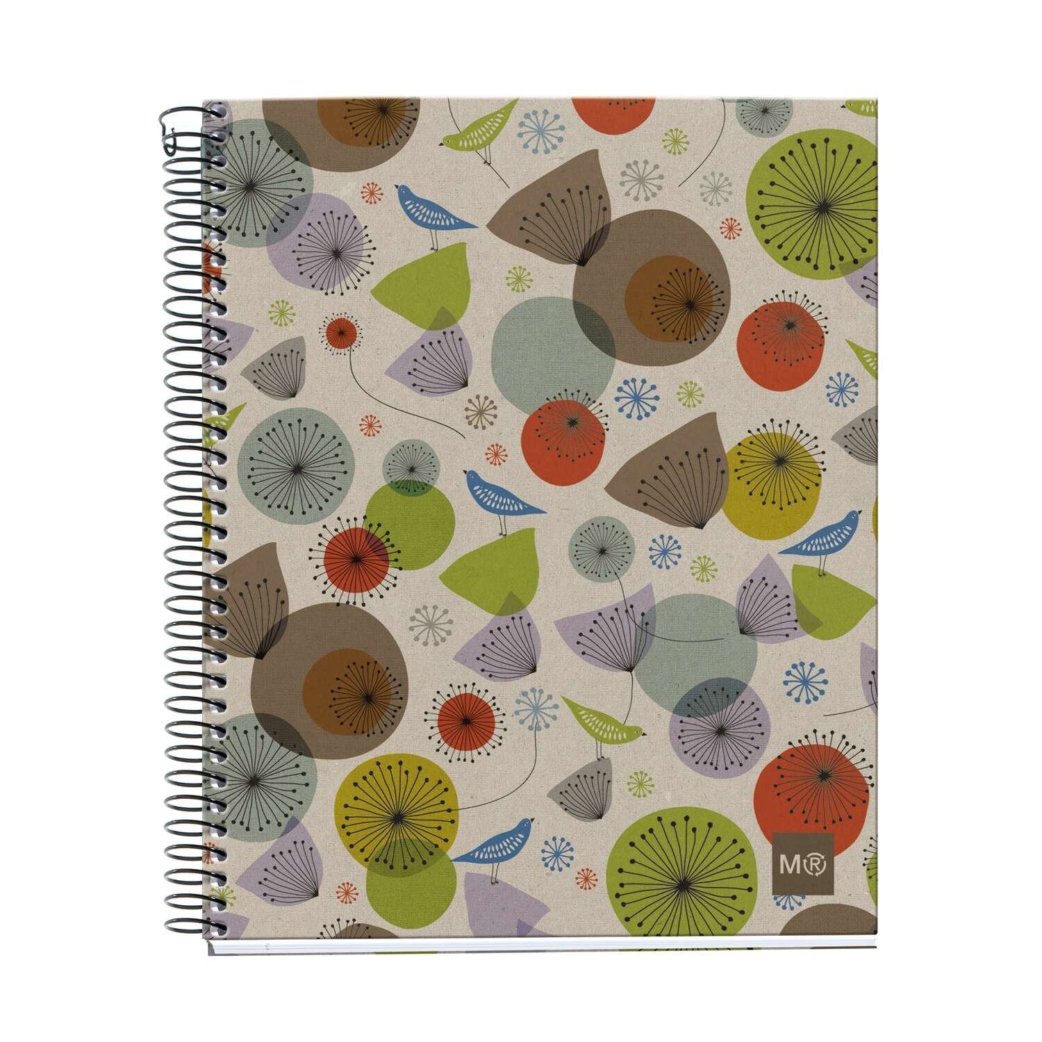 Miquelrius Notizblock Ecobirds Recycle A5 80 Blatt (Speditionsversand)