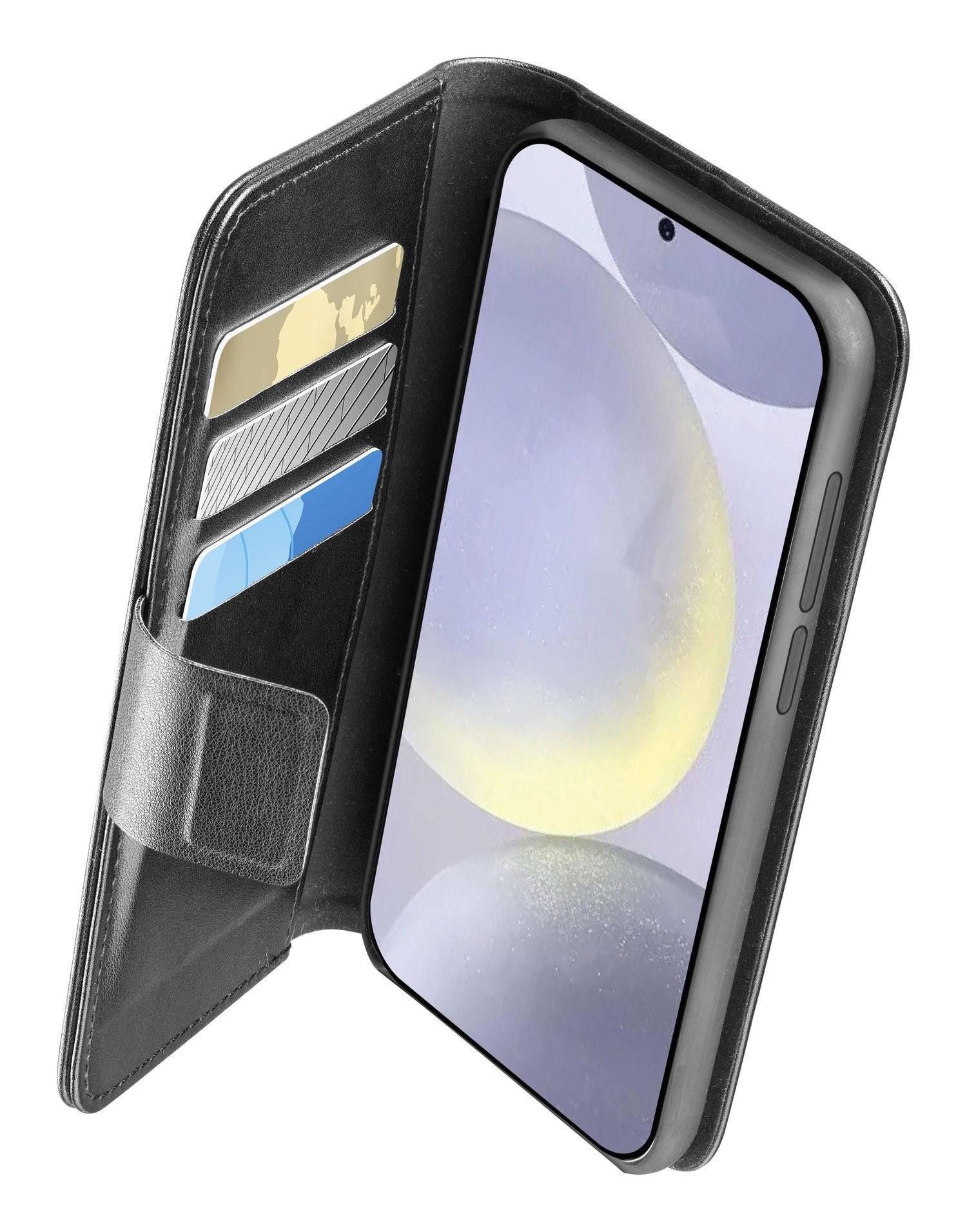 EAN 8018080491320 - Cellularline 8018080491320 funda para teléfono móvil 16,1 cm (6.36") Folio Negro imagen 1