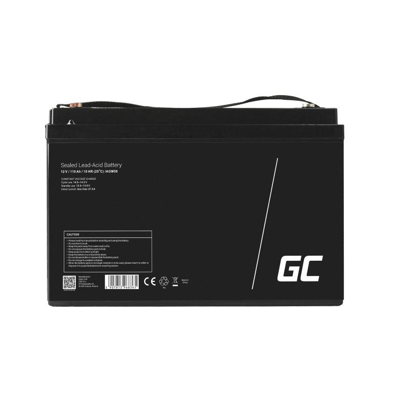 Green Cell Agm Vrla 12v 110ah