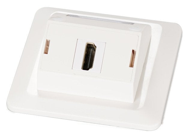 Efb Multifunktions-Rahmenset Mit 1-Und 2-Port Adapter Keystone Format(Hdmi,Usb,
