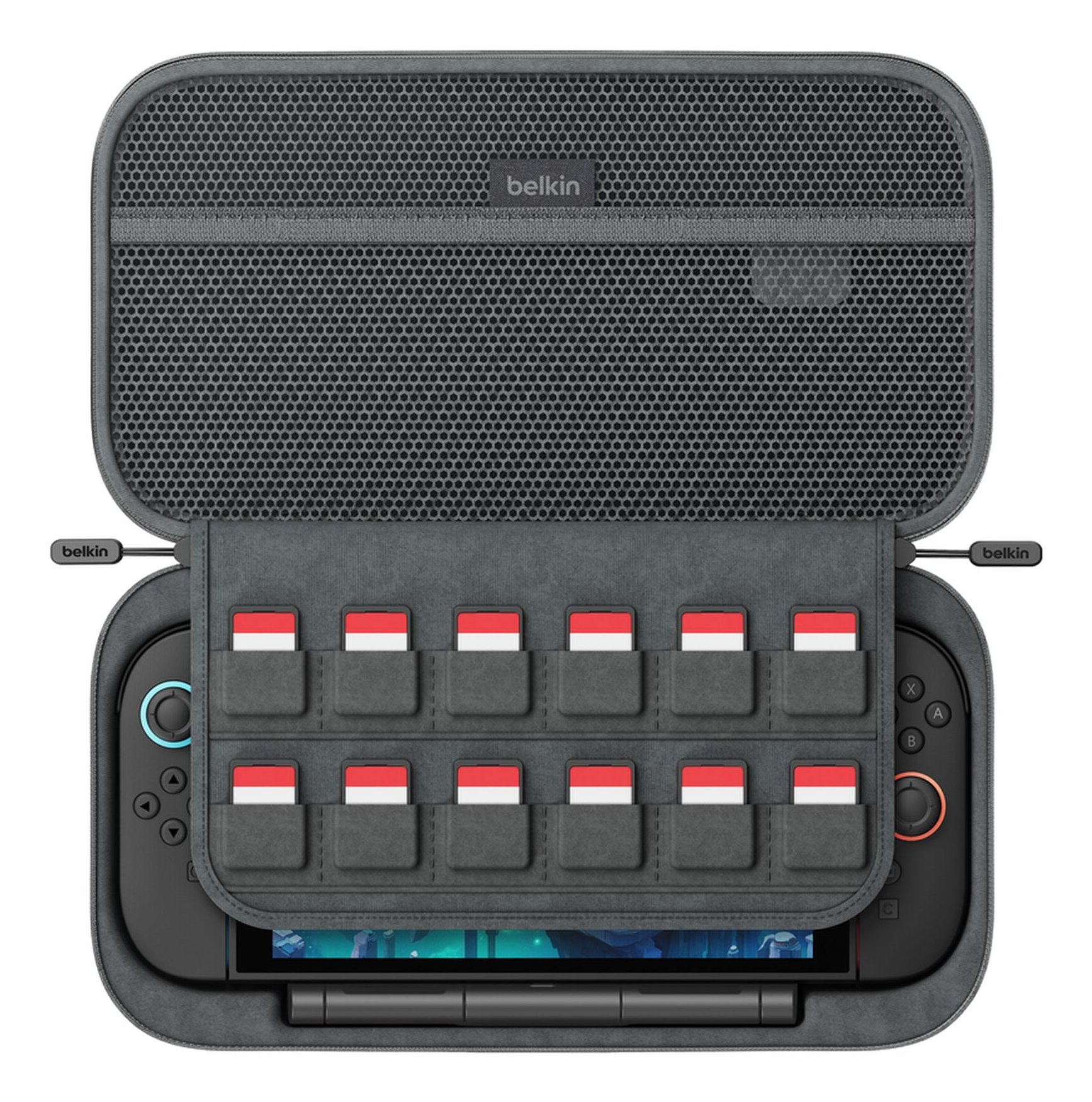 EAN 0745883925506 - Belkin ENA003HQCH funda para consola portátil Bolsa de transporte Nintendo Antracita imagen 8