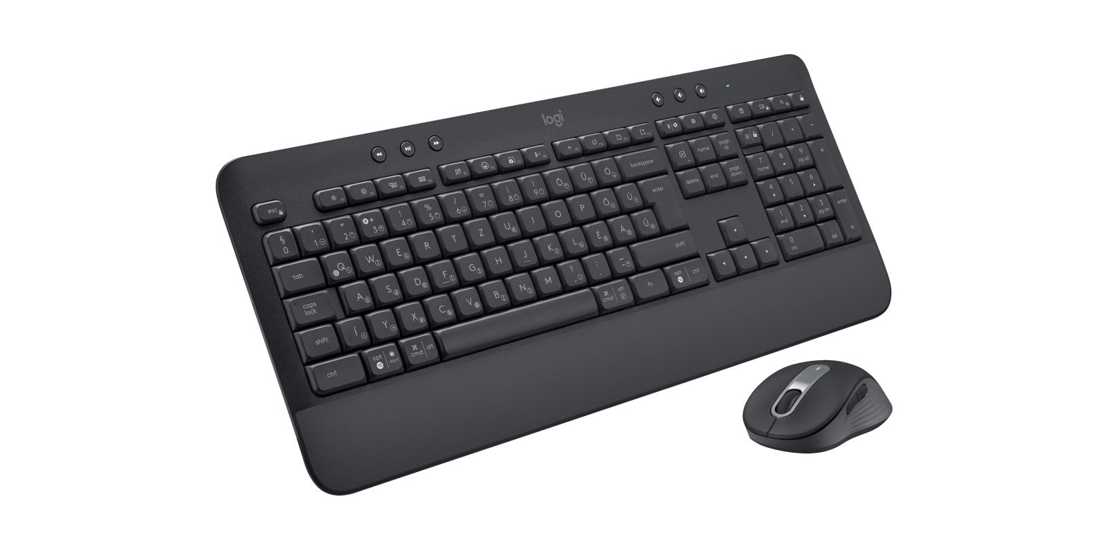 Logitech Signature Mk650 Combo For Business Juego De Teclado Y Ratón Inalámbrico Bluetooth Le Qwertz Húngaro Grafito
