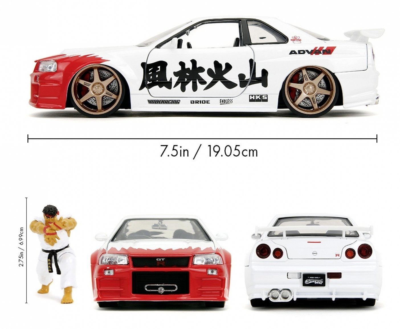 EAN 4006333088315 - Jada Toys 253255071 modelo a escala Modelo a escala de coche deportivo Listo para usar 1:24 imagen 3