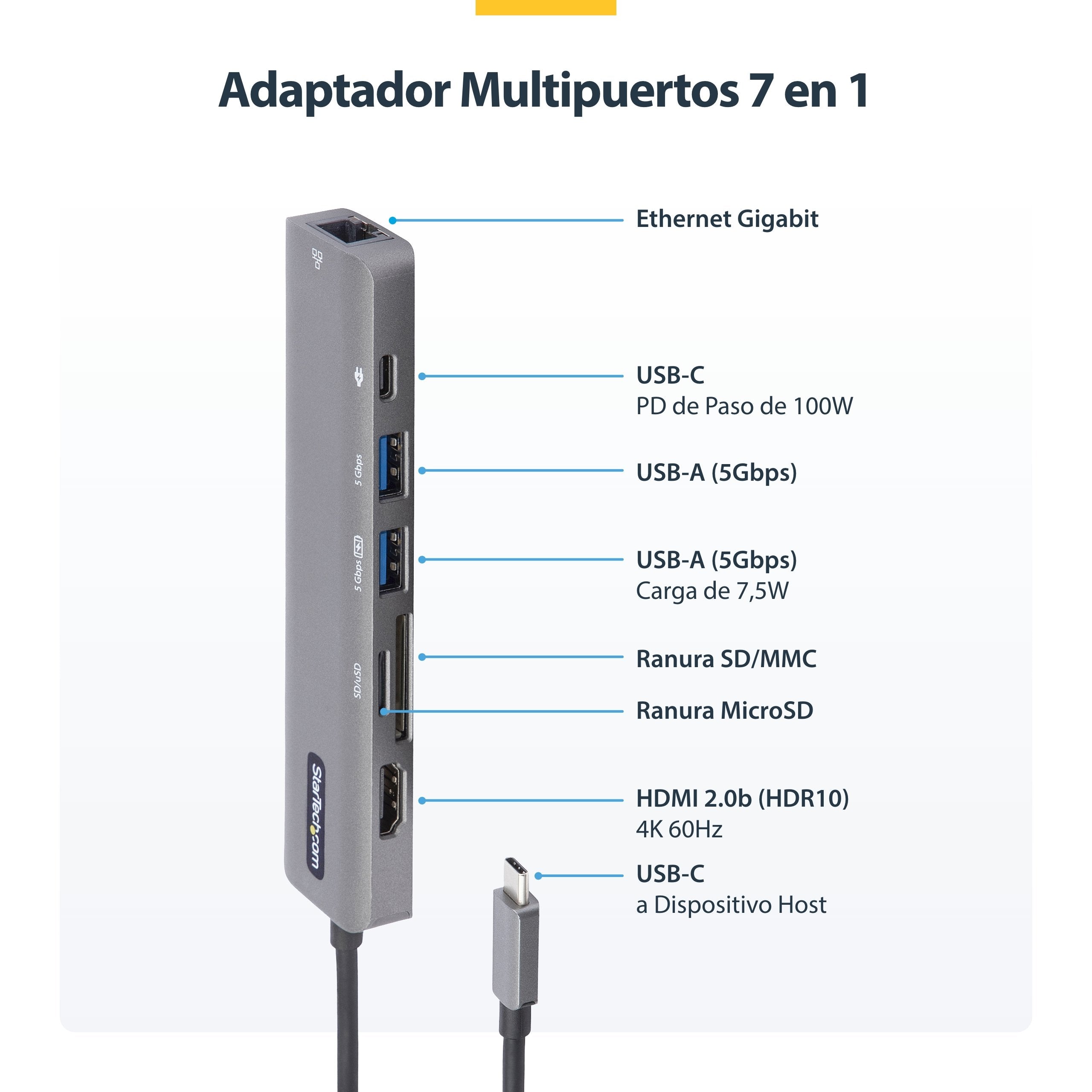 EAN 0065030891790 - StarTech.com DKT30CHSDPD1 base para portátil y replicador de puertos Alámbrico USB 3.2 Gen 1 (3.1 Gen 1)  imagen 7