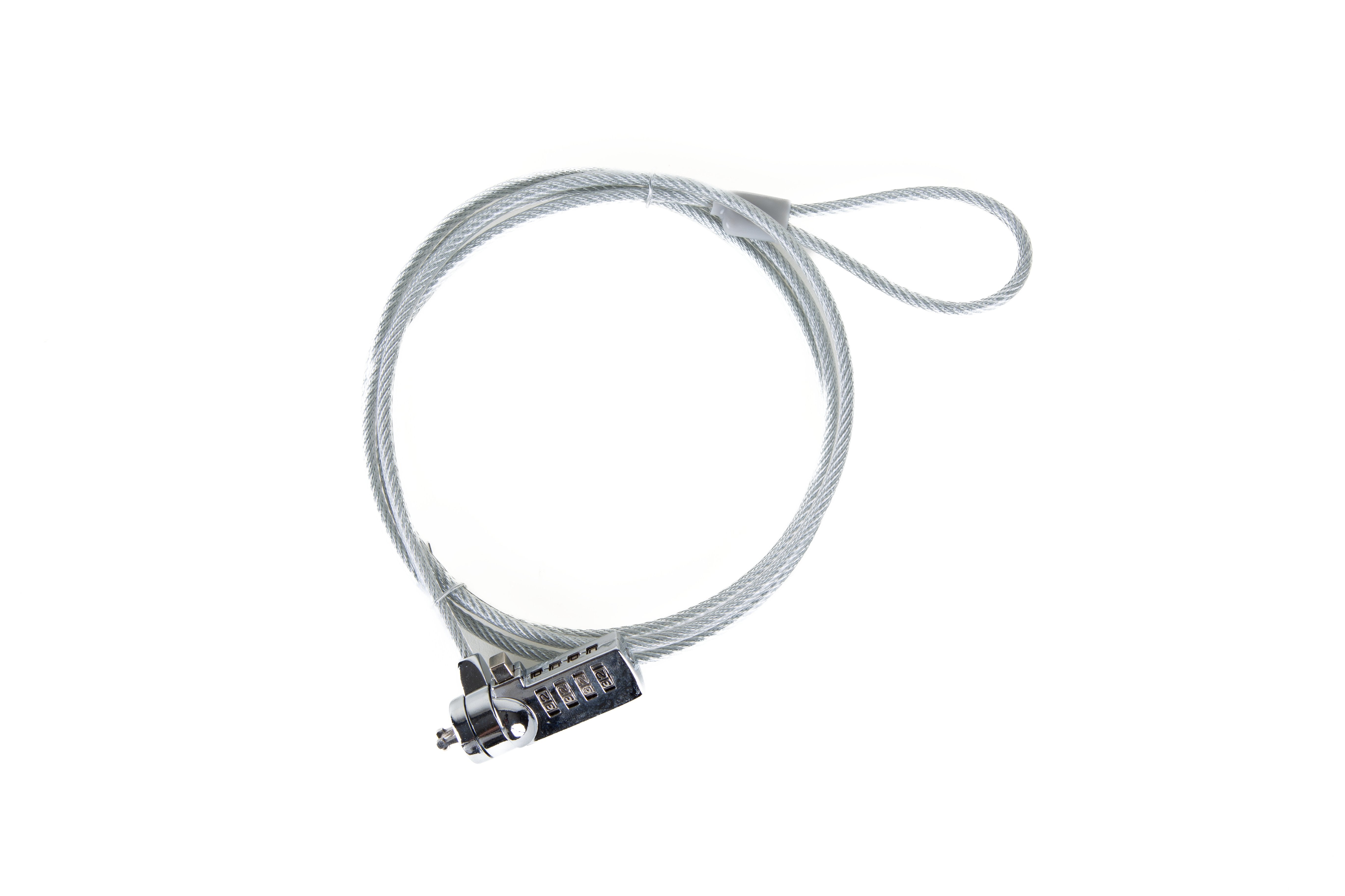 Iggual Cable Seguridad Candado 4 Dígitos Secure 4d
