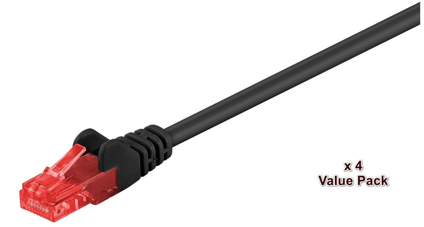 Microconnect V-Utp620svp Cable De Red Negro 20 M Cat6 U/Utp [Utp]