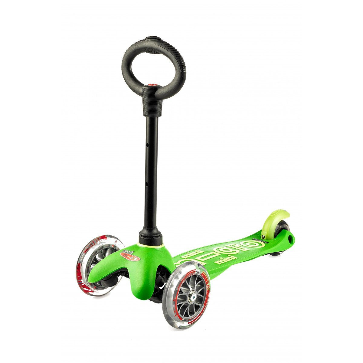 Patinete Micro De 3 Ruedas/Coche De Paseo Mini 3 En 1 Deluxe Verde