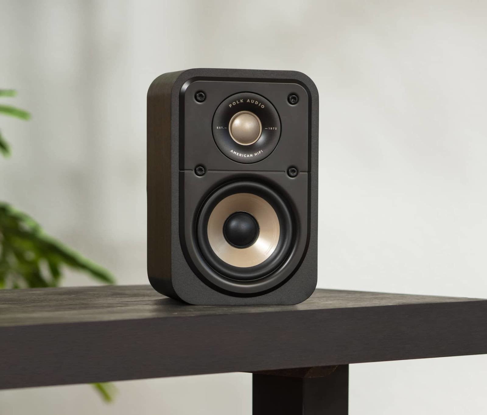 Polk Signature Elite Es10 Black Altavoces De Estantería