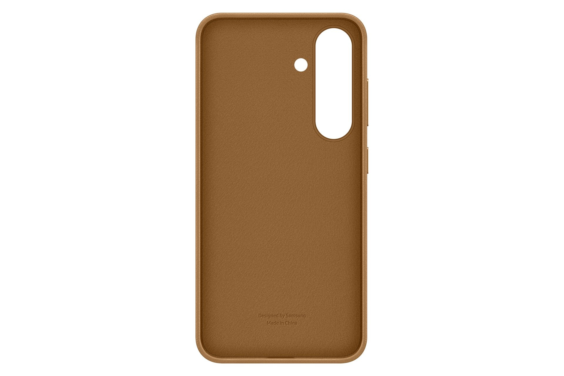 Funda Cuero Dorada S25