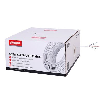 Cable Cat6 Utp 305m White/Pfm923i-6un-C Dahua