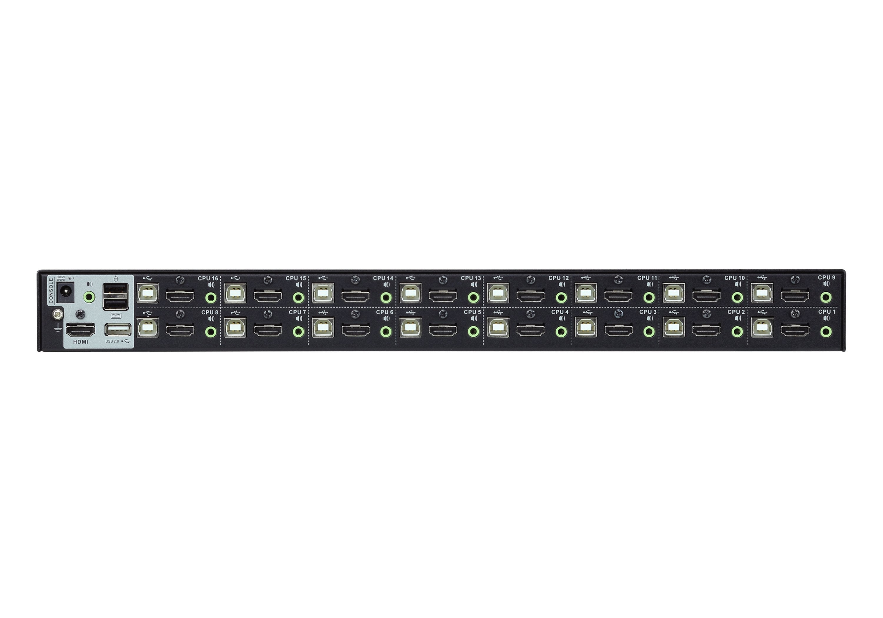 Switch Kvmp, Aten, 16 Puertos, Cs17916, Hdmi, Usb 2.0, Audio