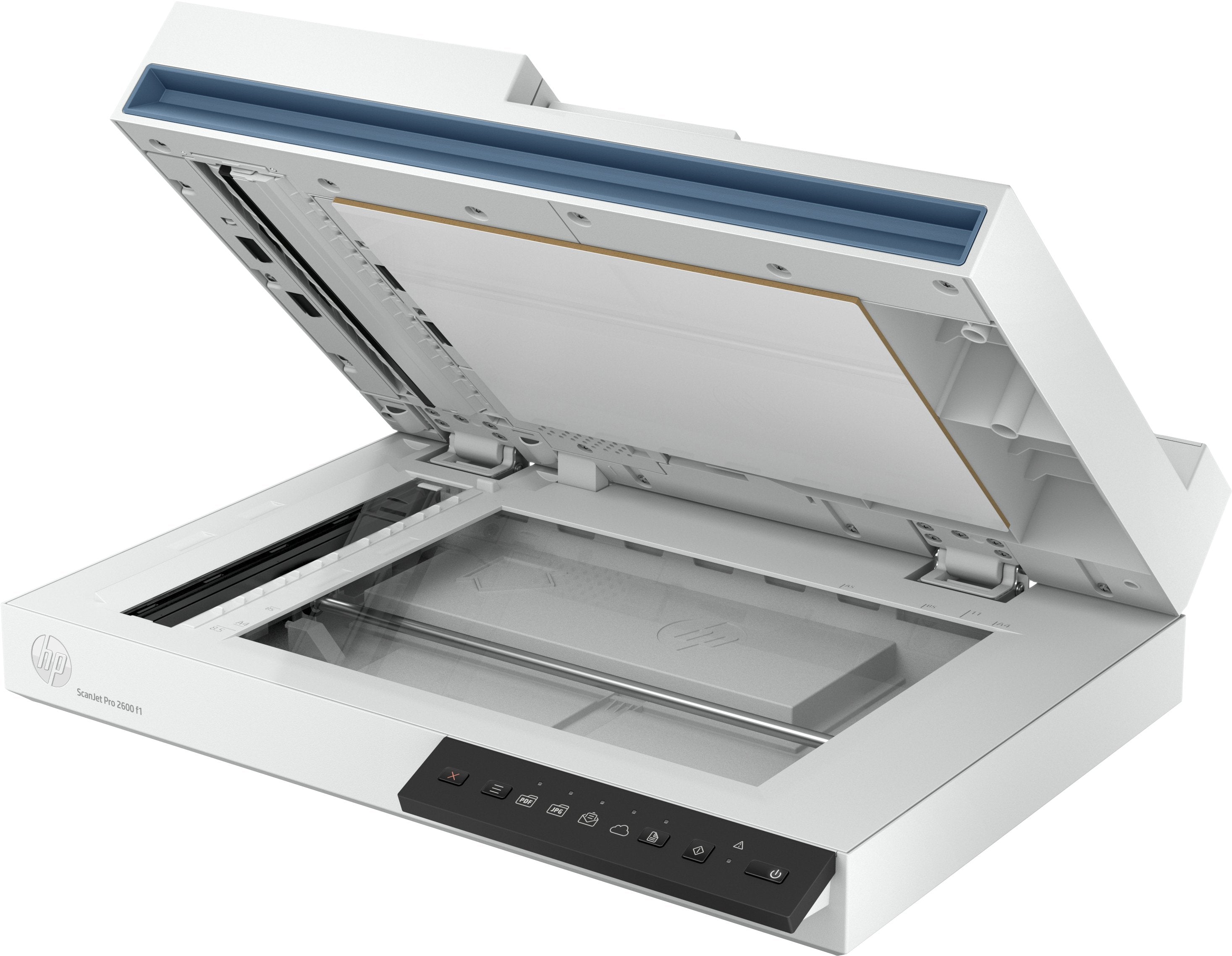 Escáner Documental Hp Scanjet Pro 2600 F1 Con Alimentador De Documentos Adf Doble Cara