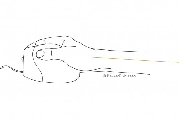 EAN 8717399991070 - BakkerElkhuizen Evoluent3 ratón Oficina mano derecha USB tipo A Laser 2600 DPI imagen 6