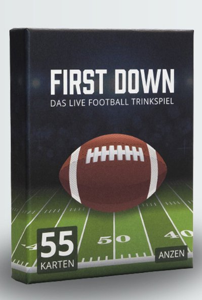 Anzen - First Down - Das Live Football Trinkspiel