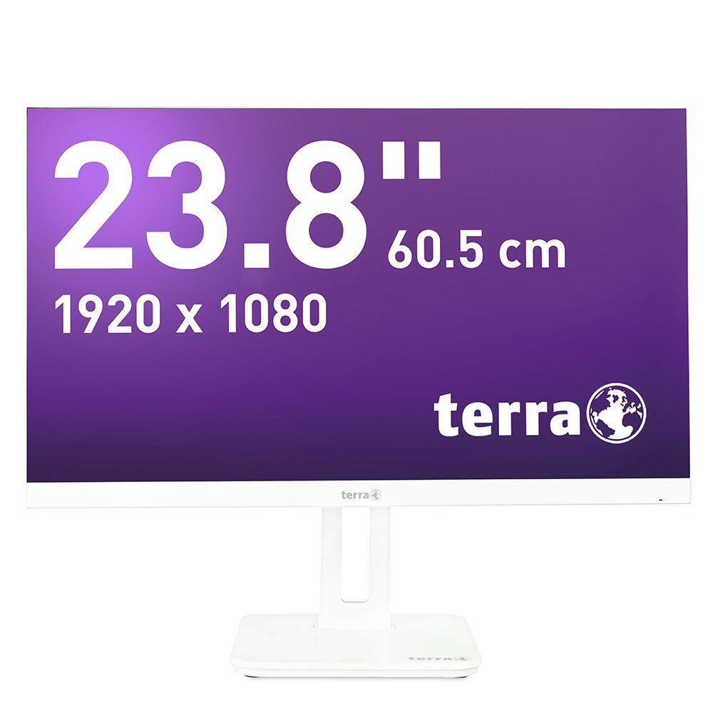 Monitor Terra 3030222 (23.8") 1920 X 1080 Pixeles Full Hd Lcd Blanco