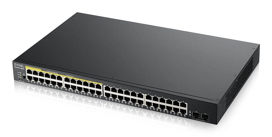 Zyxel Switch 19" 48x Ge Gs1900-48hp V2 48 Port Gbe L2 Poe