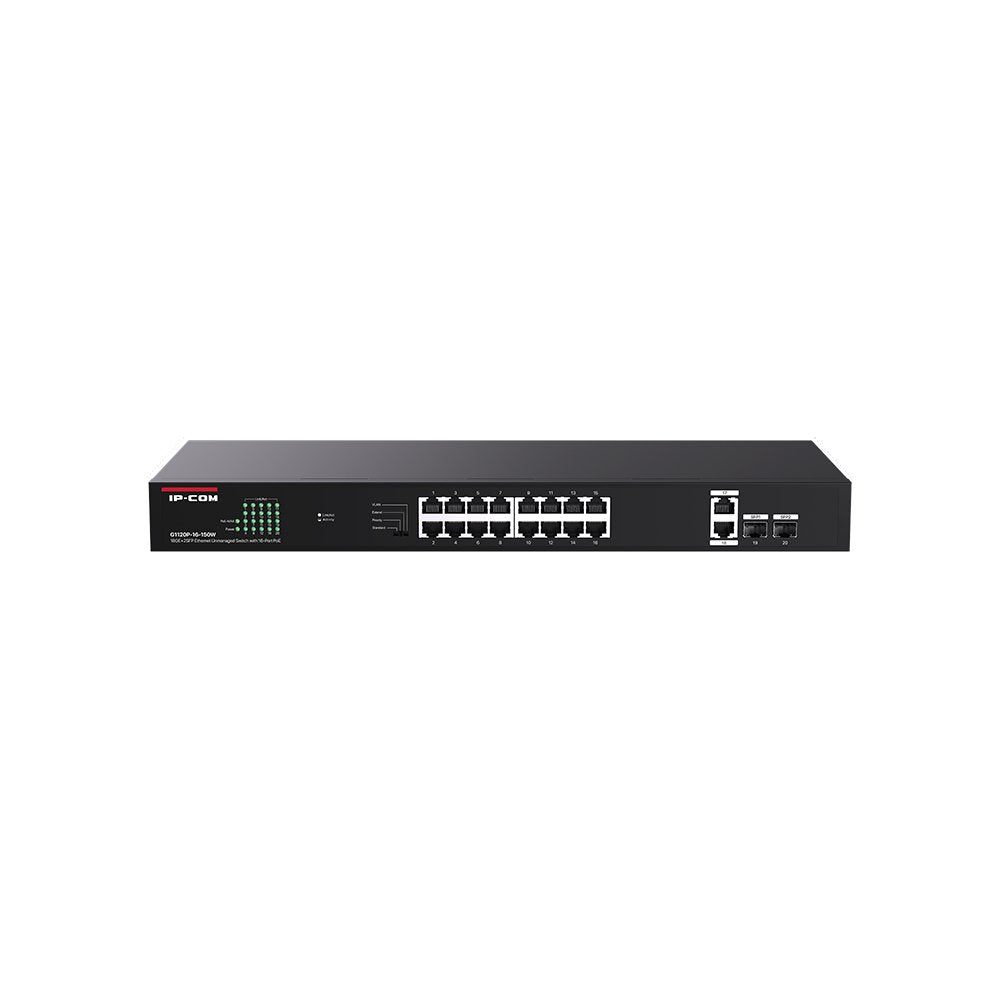 EAN 6932392835714 - IP-COM Networks G1120P-16-150W switch No administrado Gigabit Ethernet (10/100/1000) Energía sobre Ethern imagen 1
