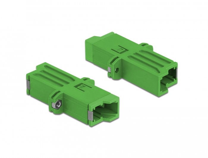 Lwl Kupplung E2000 Simplex Buchse Zu Simplex Buchse Singlemode Grün