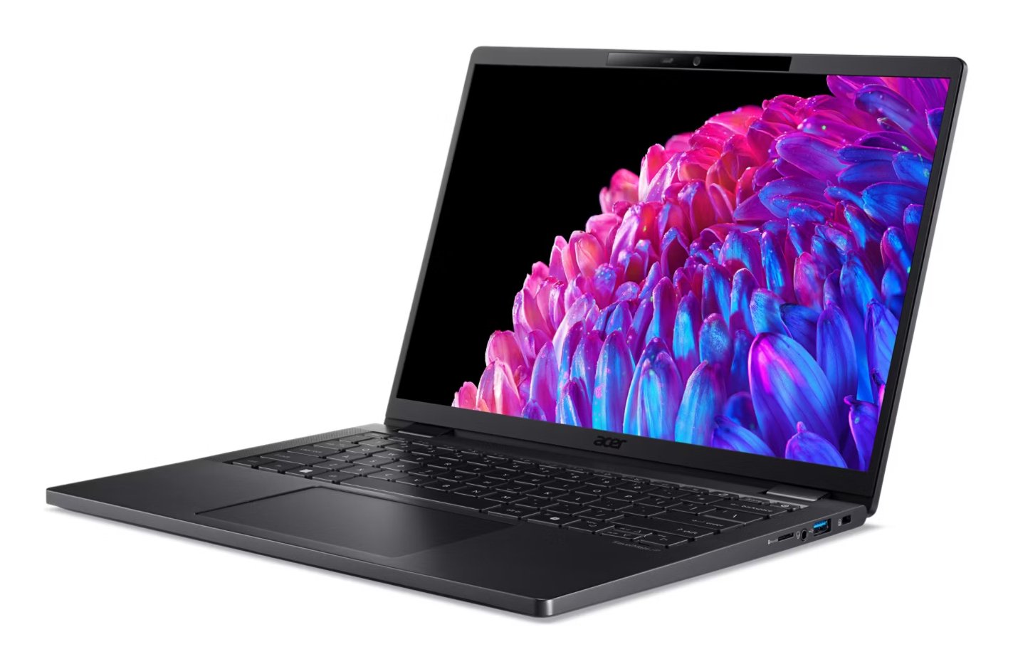 Portátil  Acer Travelmate P6 Tmp614-73 Intel Core Ultra 5 125h   (14") Wsxga+ 16 Gb Lpddr5x-Sdram 512 Gb Ssd Wi-Fi 7 (802.11be) Windows 11 Pro Negro