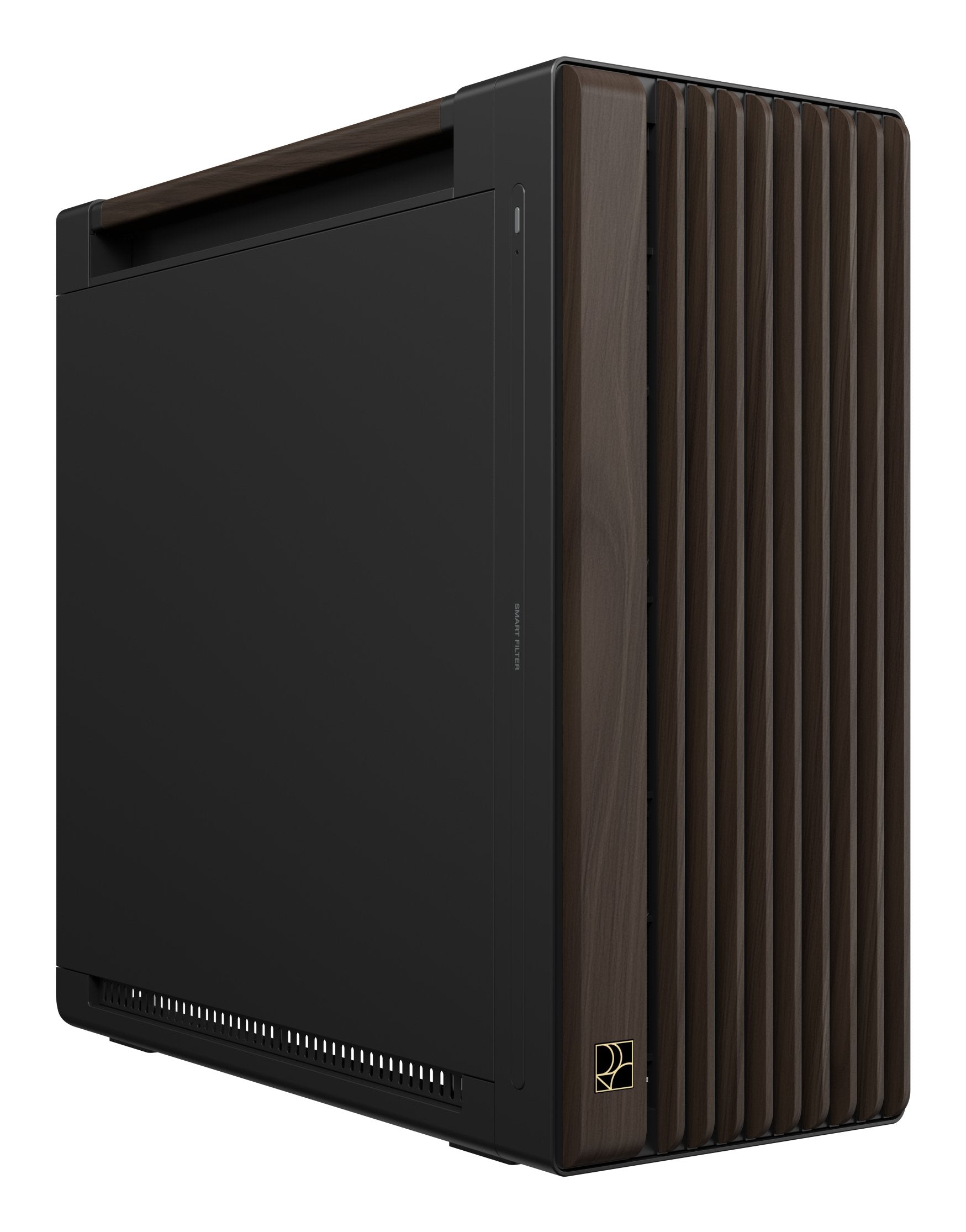 Caja  Pc Asus Geh Proart Pa602 Walnut Wood Metal Pwm Modern Negro