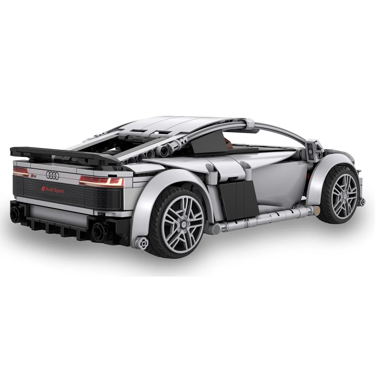 Jamara Cada Audi R8 Coupé 1:14 Gris 2,4ghz Bricks