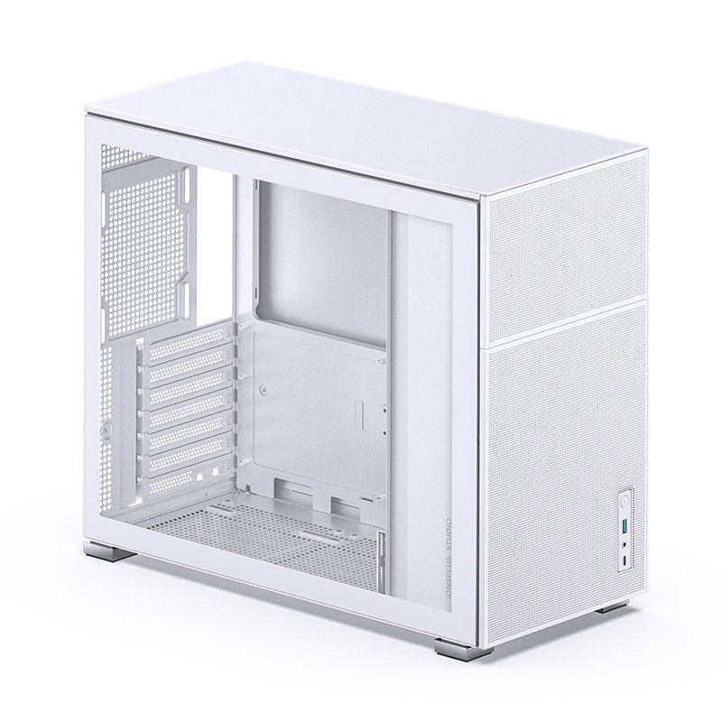 Jonsbo D41 Mesh Atx Carcasa, Tempered Glass - Blanco