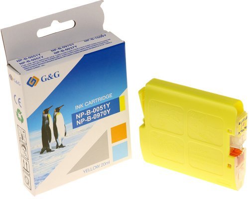 G&G Tinte Compatible Con Brother Lc-970y / Lc-1000y Amarillo