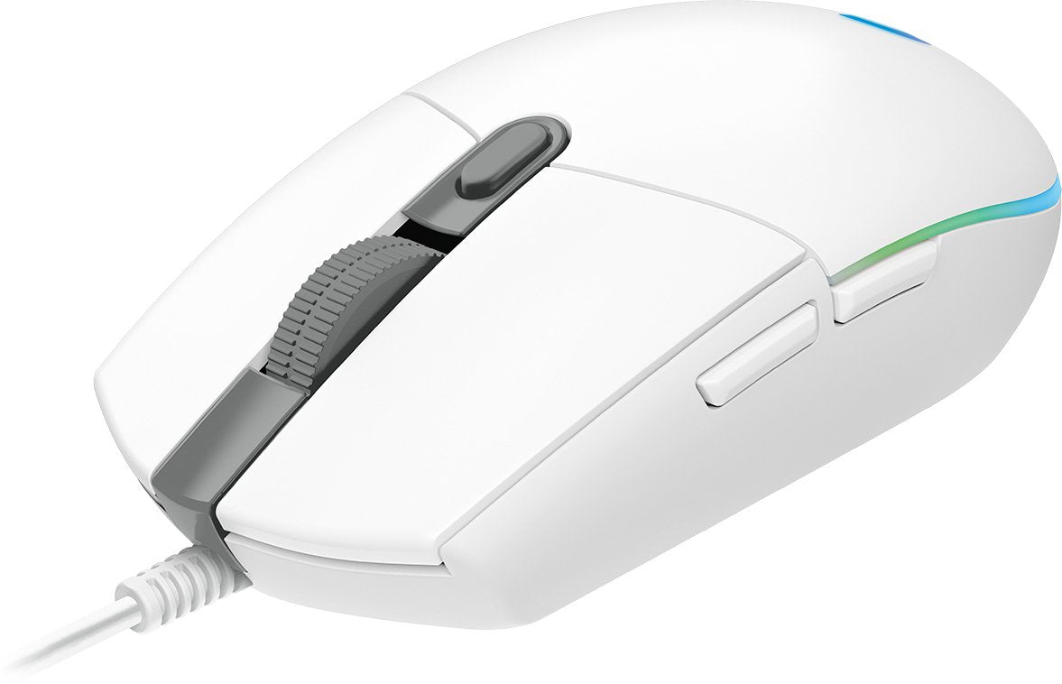 Ratón Gaming Logitech G102 Lightsync Hasta 8000 Dpi Blanco