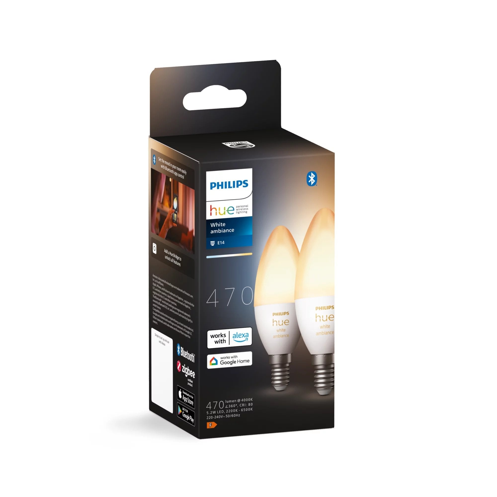 Hue White Ambiance E14, Led-Lampe 929002294404