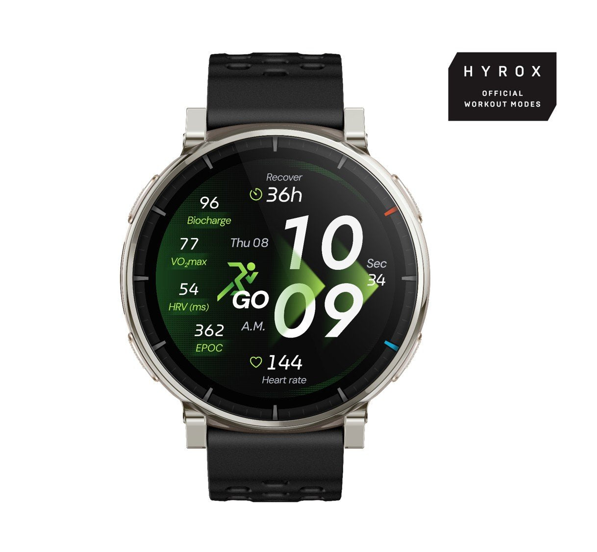 Smartwatch  Amazfit Active 3 Premium 1.32" Amoled Táctil Gps Apex Silver