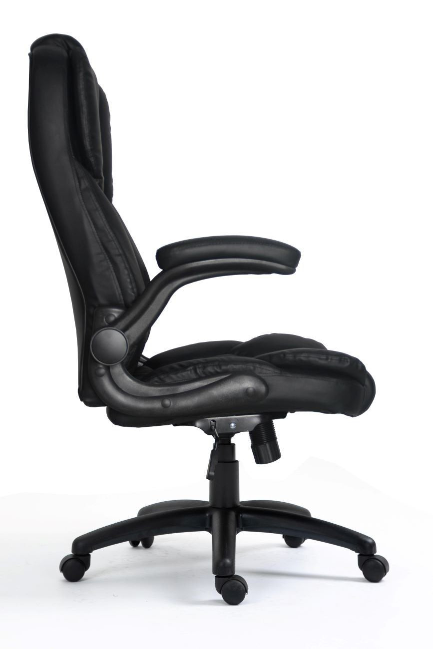 Silla De Oficina Ergonomica Equip Color Negro Recubrimiento Pu De Alta Calidaddiseño Ergonomico