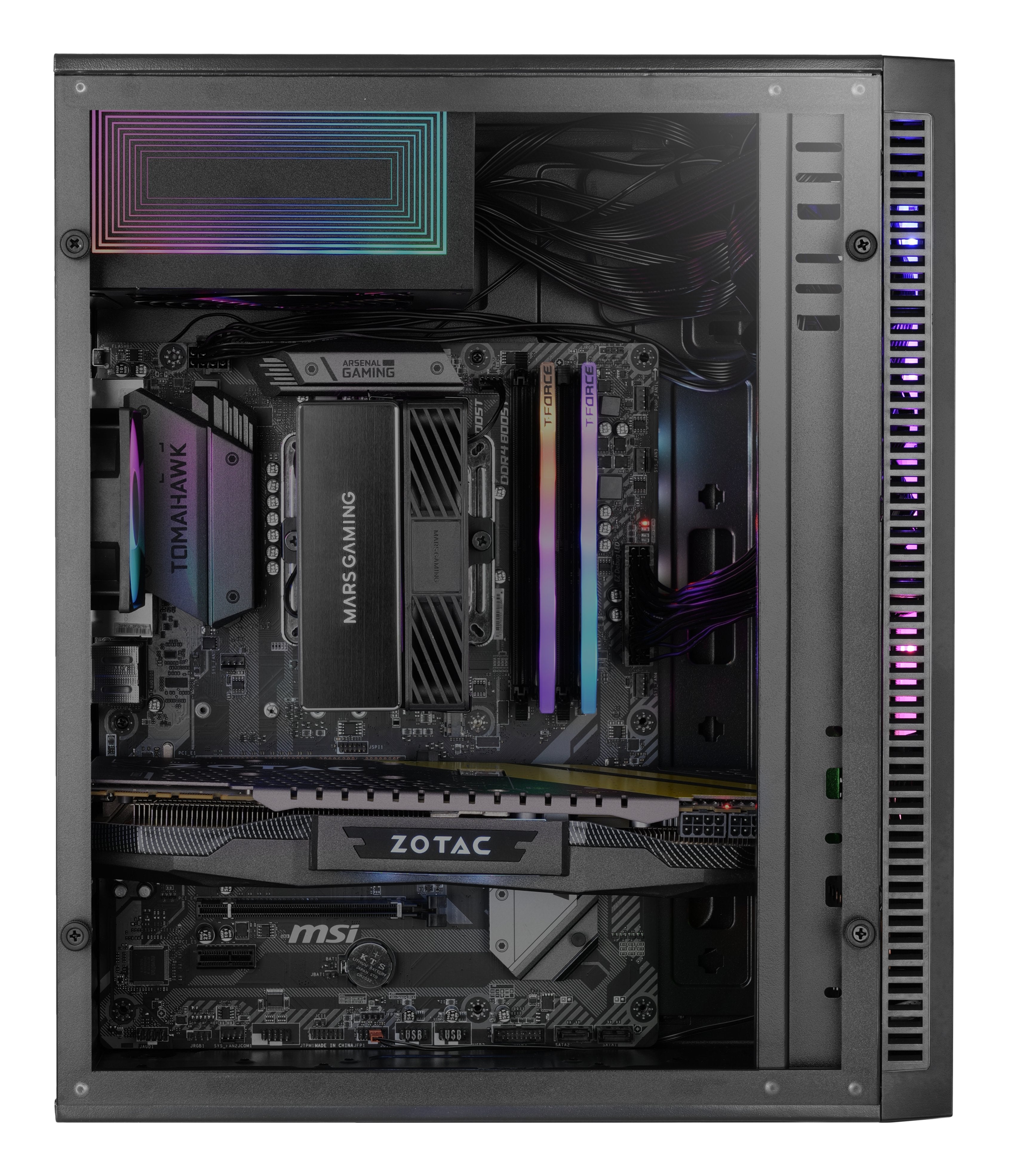Caja Gaming Semitorre Mars Gaming Mc-Blaze