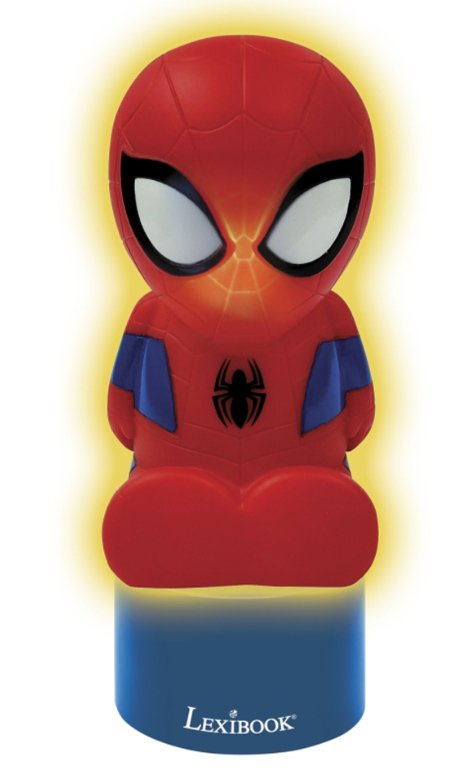 Lexibook Spiderman Lampka Nocna 3d Z Funkcja Glosnika