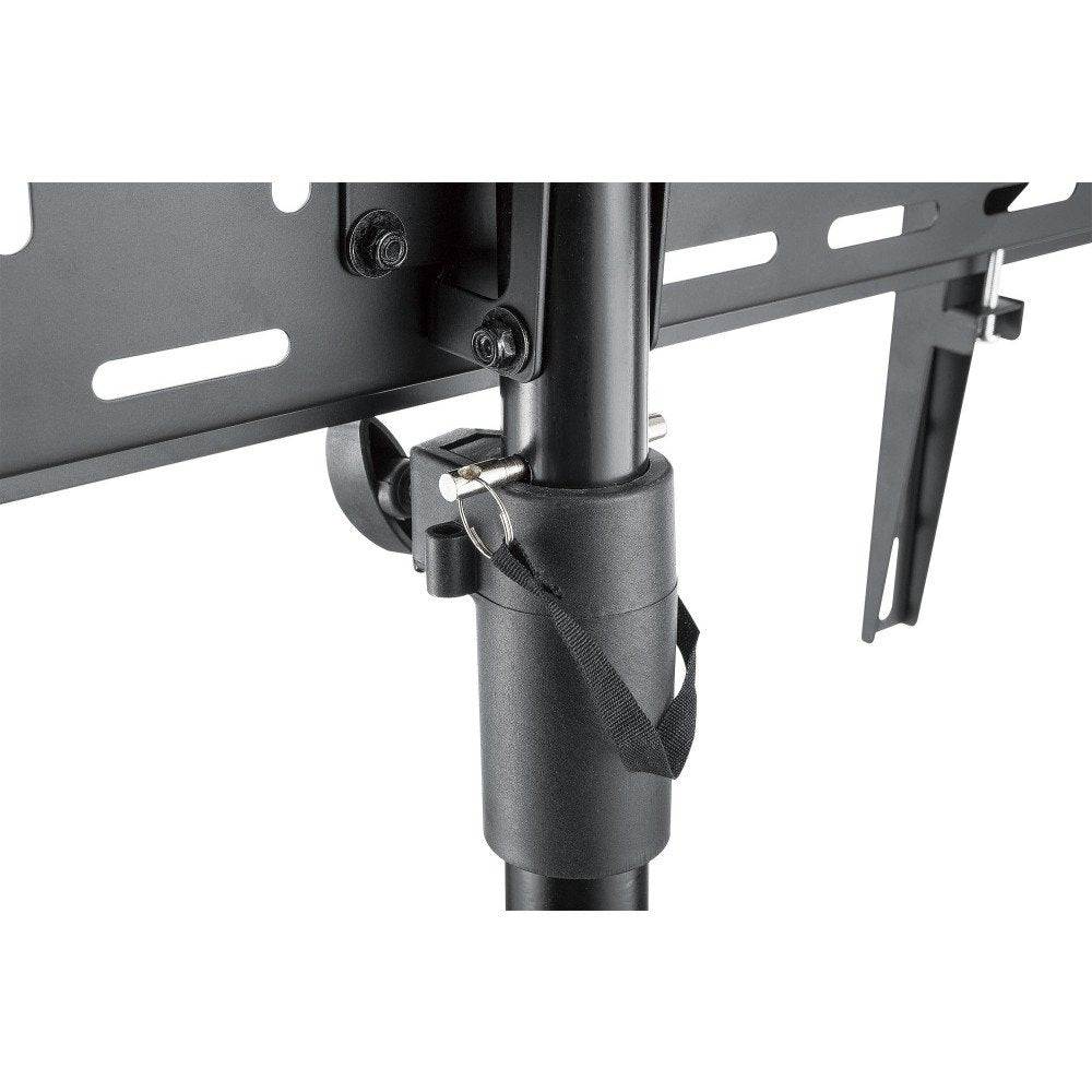 Techly Ica-Tr17t Soporte De Pie Para Pantalla Plana 177,8 Cm (70") Soporte De Suelo Con Ruedas Para Pantalla Plana Negro