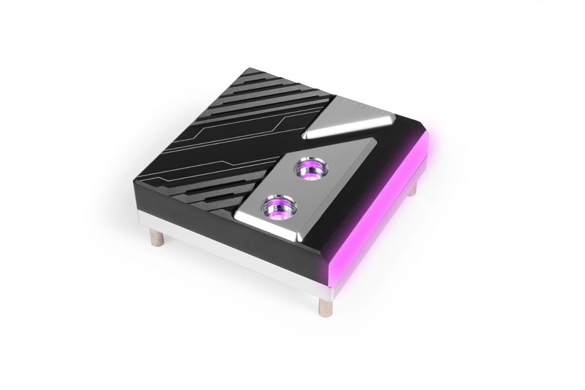 Disipador Alphacool De Cpu 13851  Negro/Plateado