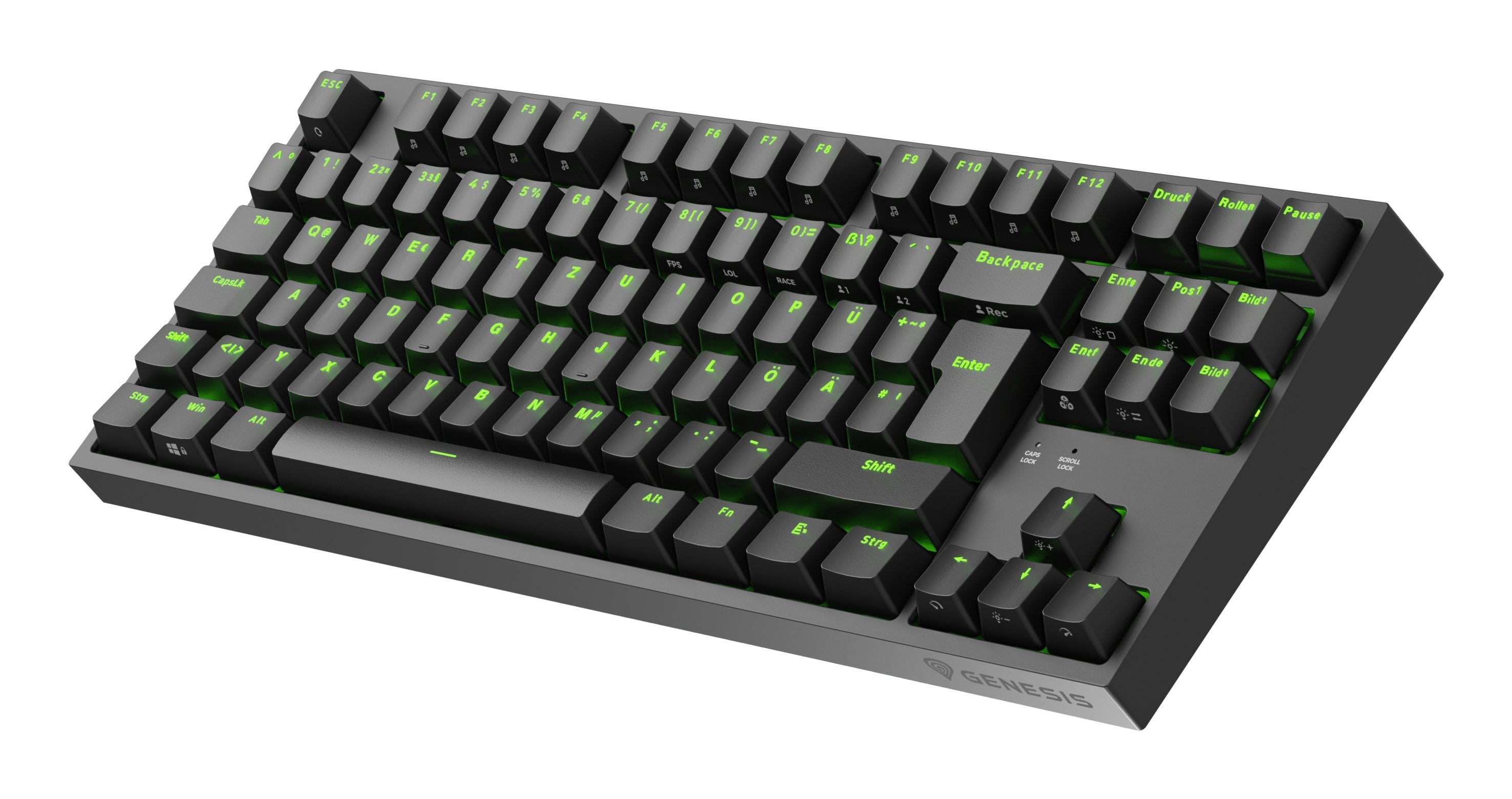 Genesis Gaming Tastatur Thor 404 Tkl Gateron Cablegeb. (De)