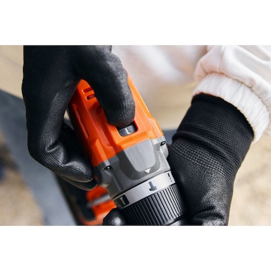 Taladro De Impacto Inalámbrico Negro&Decker 18 V 2 X 2 Ah. Kof Bcd383d2xk