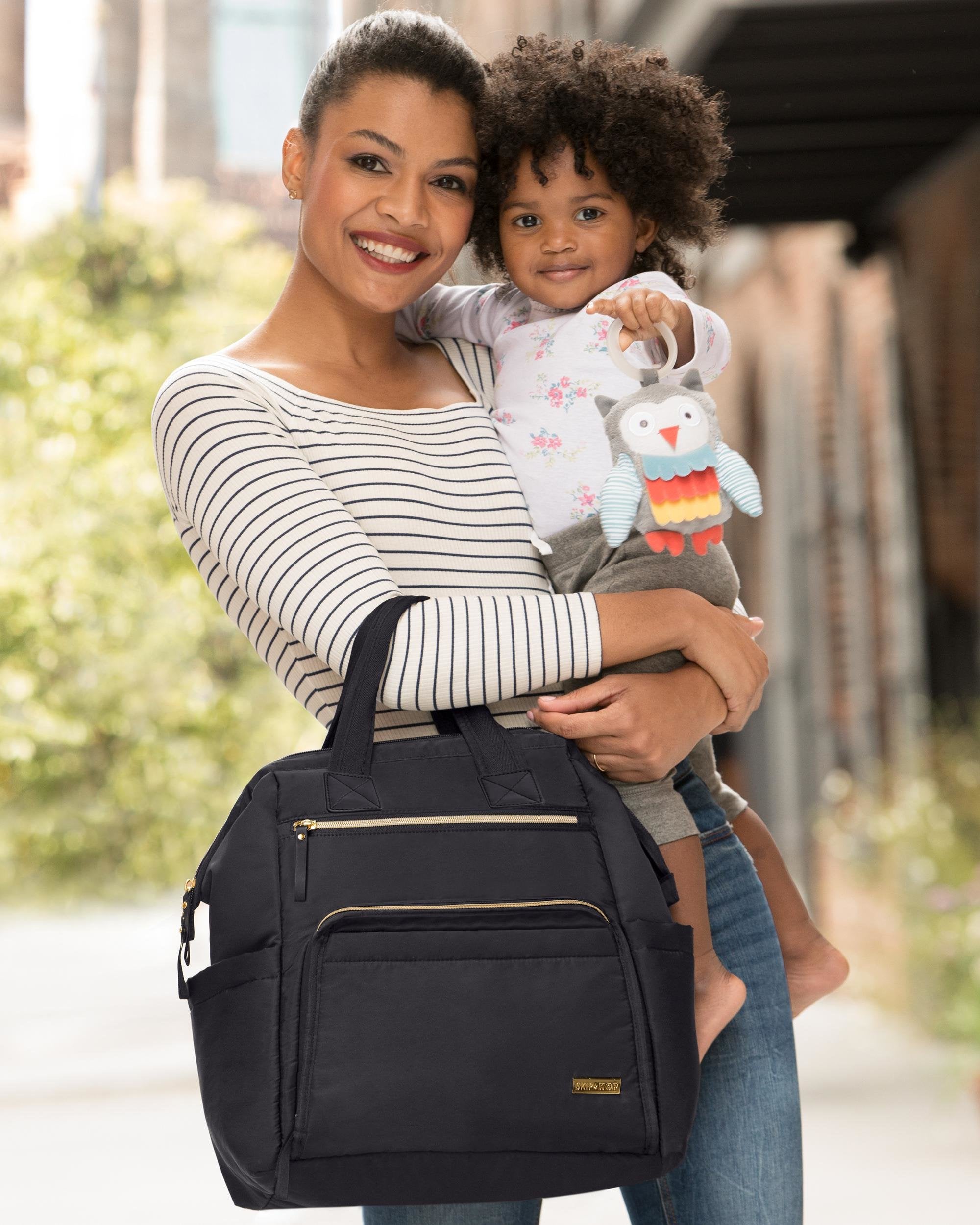 EAN 0816523025679 - Skip Hop SH200150 bolsa de pañales Mochila Negro Poliéster imagen 10
