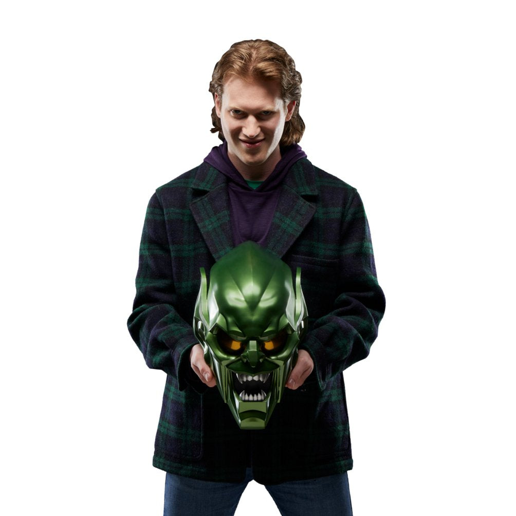 Casco Premium Hasbro Marvel Legends Series Spider-Man: No Way Home Green Goblin