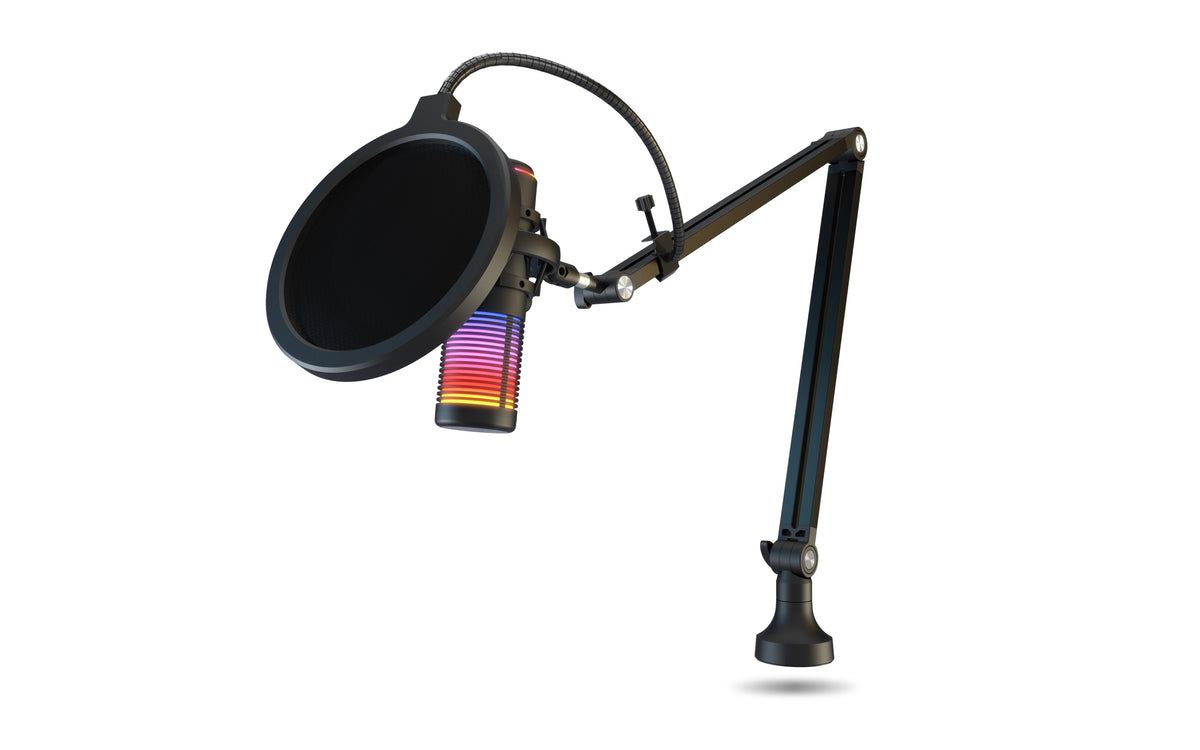 EAN 8436587976698 - Krom Kaze PRO | Kit micrófono streaming RGB Negro Micrófono para crear podcasts imagen 6