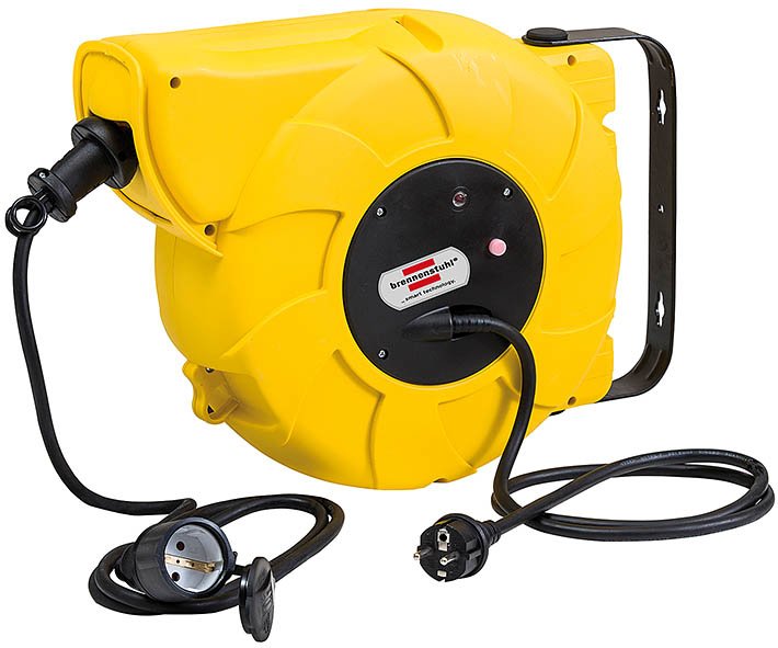 EAN 4007123616664 - Brennenstuhl 9+2m H07RN-F3G1,5 base múltiple 11 m 1 salidas AC Negro, Amarillo imagen 1