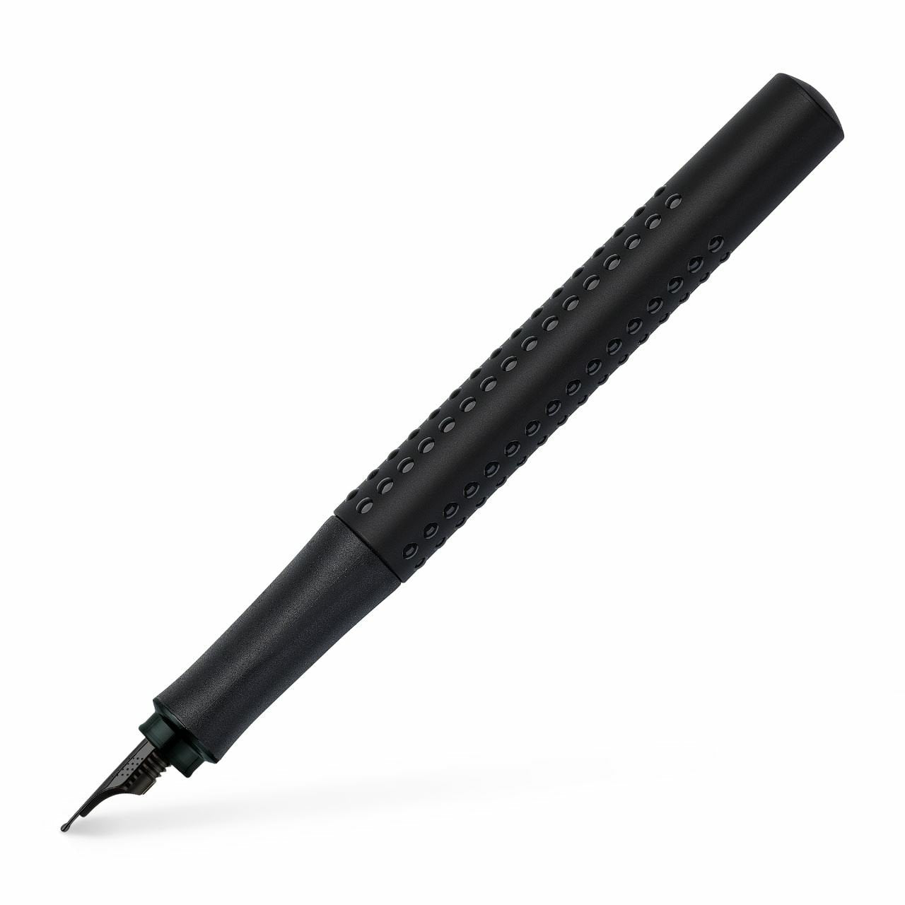 Faber Castell Pluma Estilográfica Grip Edition F Negro