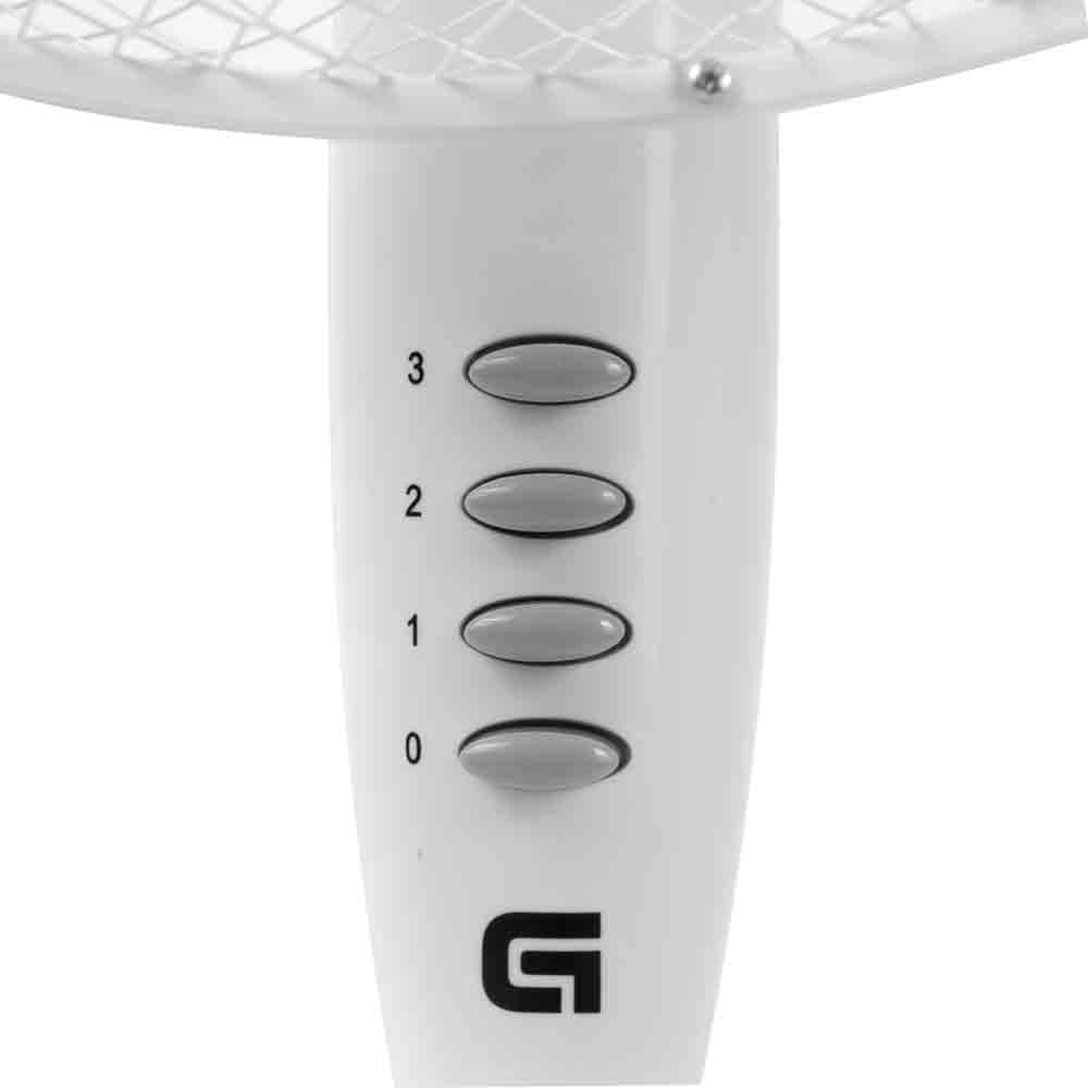 Ventilador De Pie Grunkel Fan-165x 50w 5 Aspas 40cm 3 Velocidades