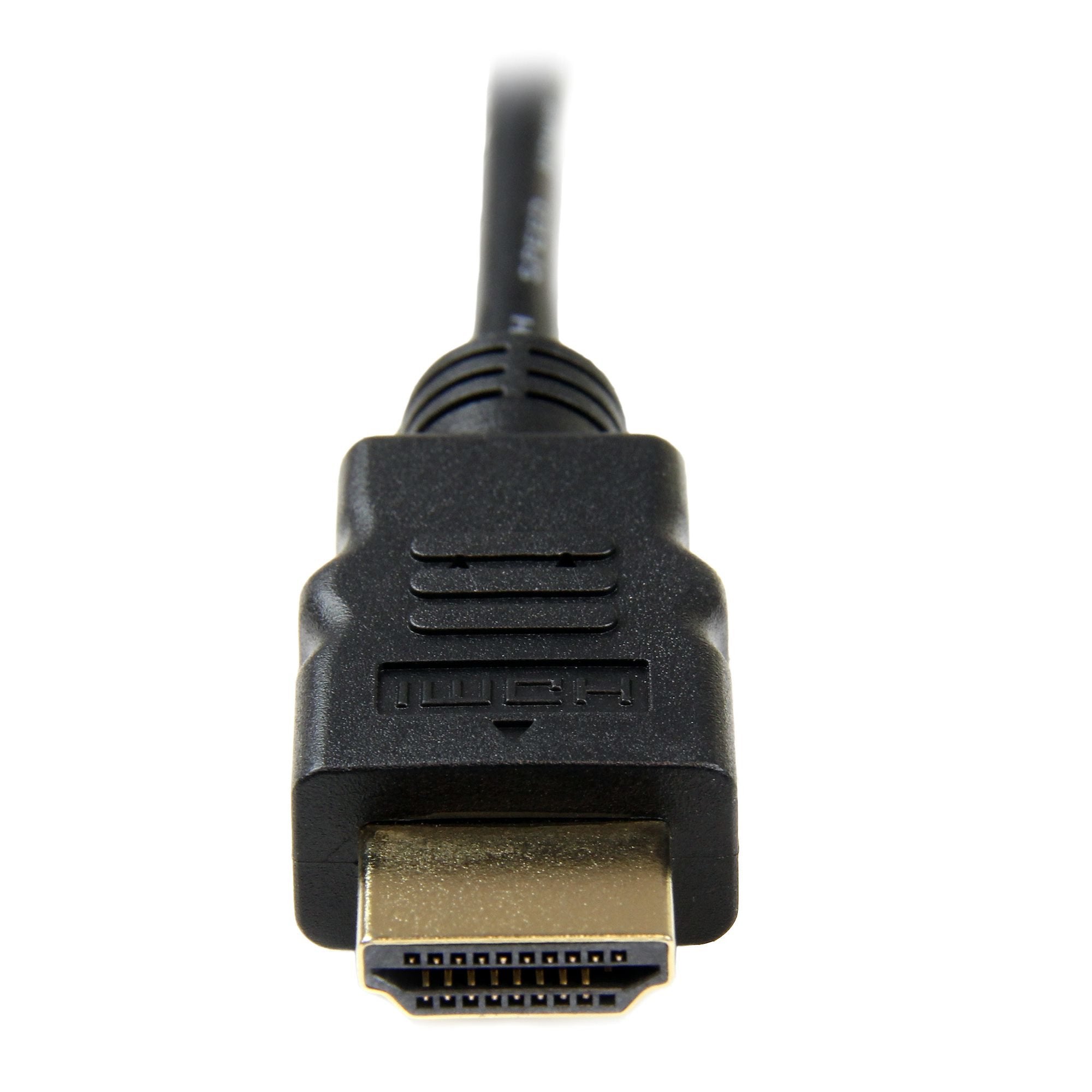 EAN 0065030846936 - StarTech.com HDADMM50CM cable HDMI 0,5 m HDMI tipo A (Estándar) HDMI tipo D (Micro) Negro imagen 3