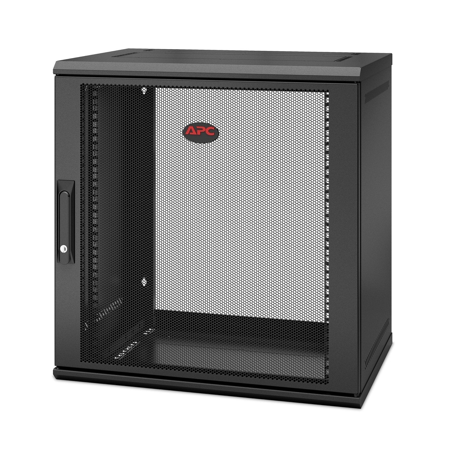 Apc Netshelter Wx 12u Single Hinged Wall-Mount Enclosure 400mm Deep Bastidor De Pared Negro