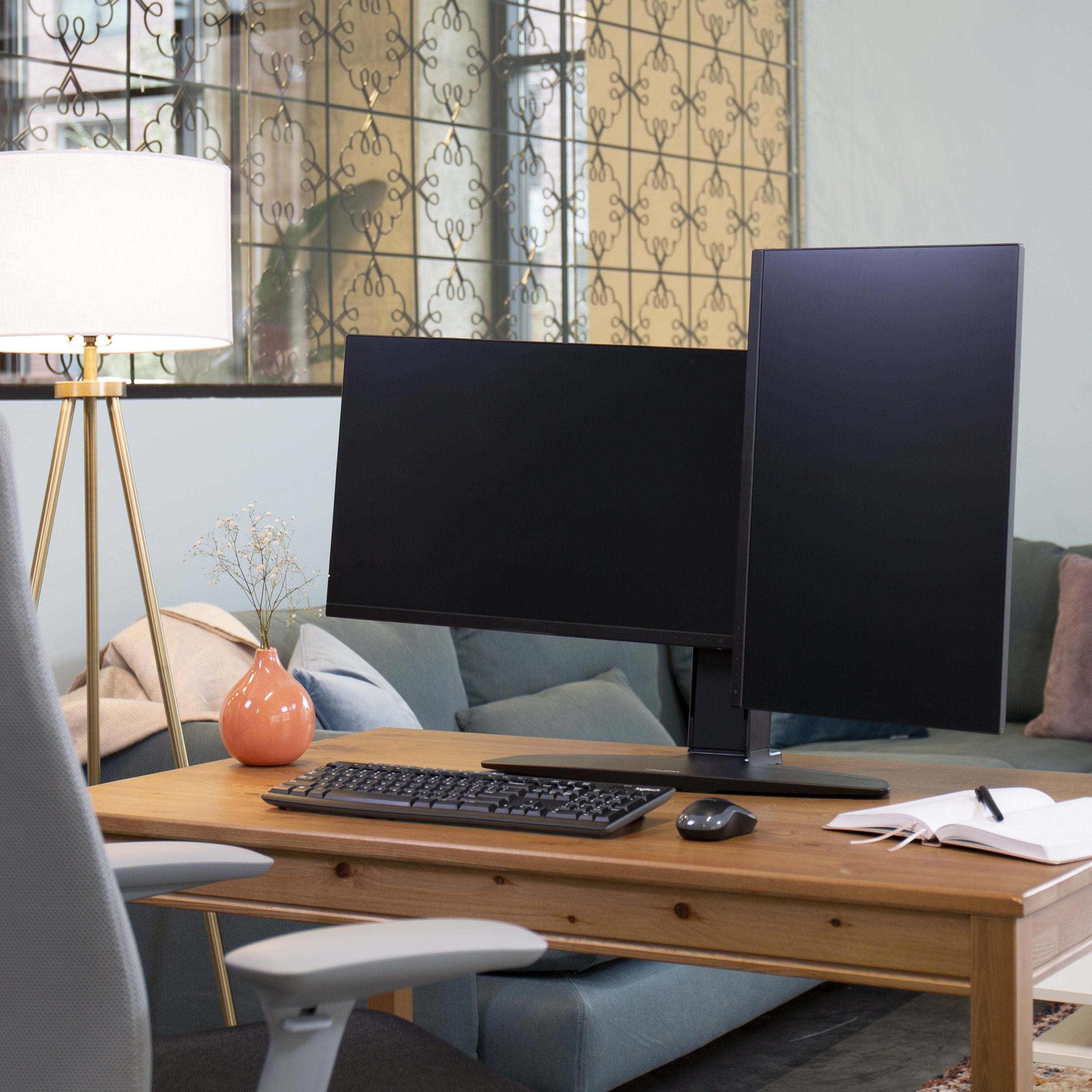 Soporte Elevador Para Lcd Dual Ergotron Neo-Flex 24 Pulgadas Máximo 15,4 Kg. Vesa 75 X 75 Mm 100 X 100 Mm