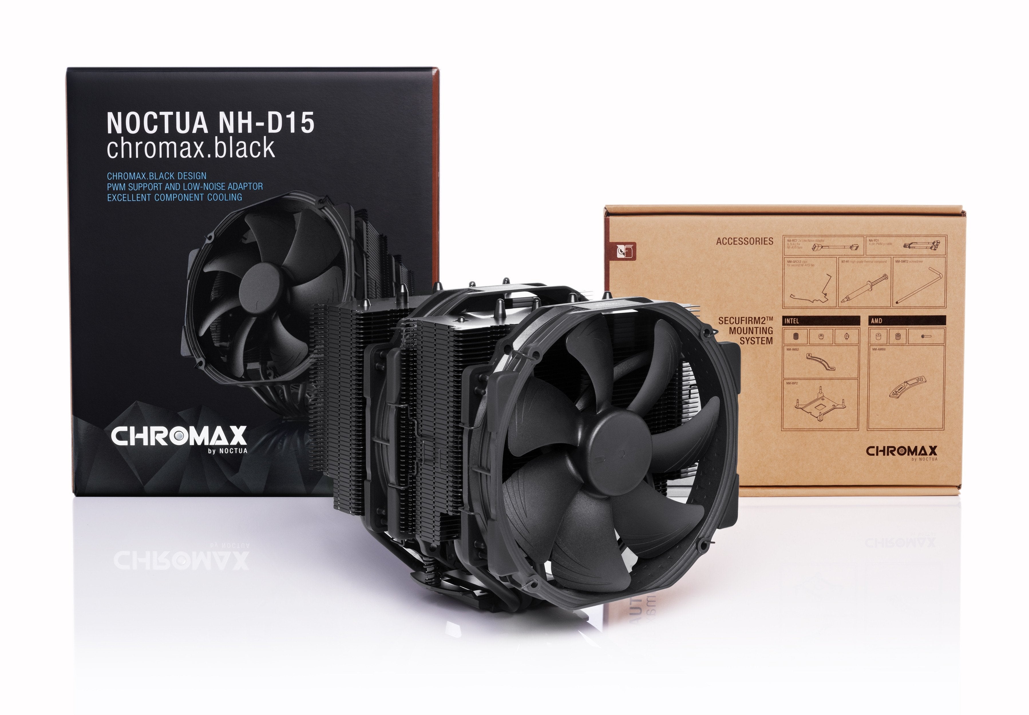Noctua Nh-D15 Chromax.Black Procesador Enfriador 15 Cm Negro