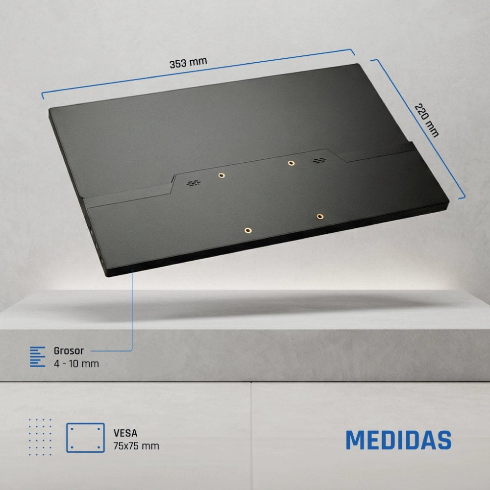 EAN 8435364319987 - iggual MPL156 pantalla para PC 39,6 cm (15.6") 1920 x 1080 Pixeles Full HD LED Negro imagen 8