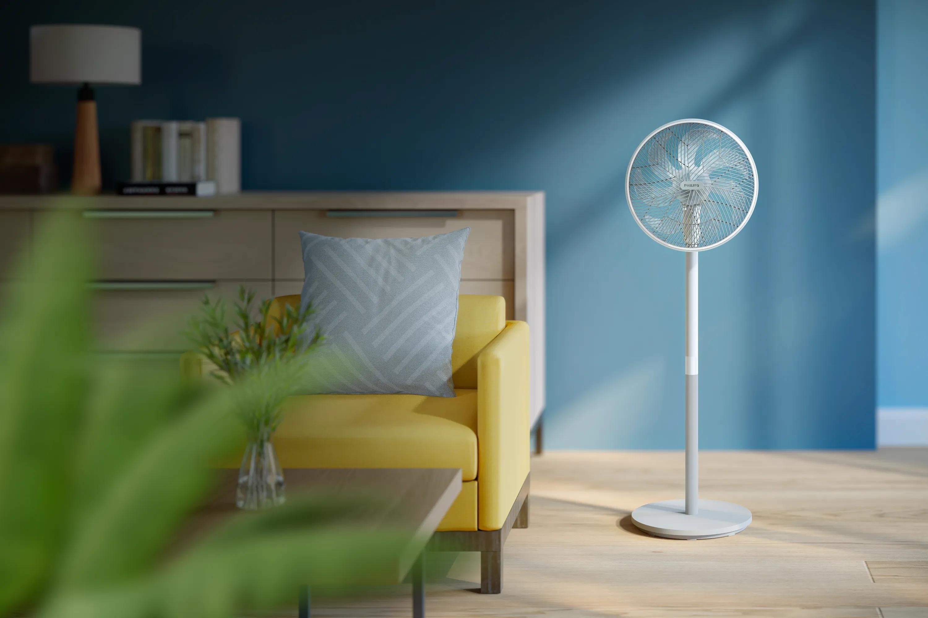 Ventilador Philips Cx2550 00 2000 Series Stand Fan, White